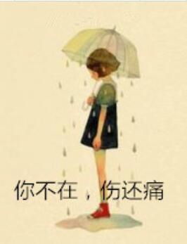 你不在，伤还痛