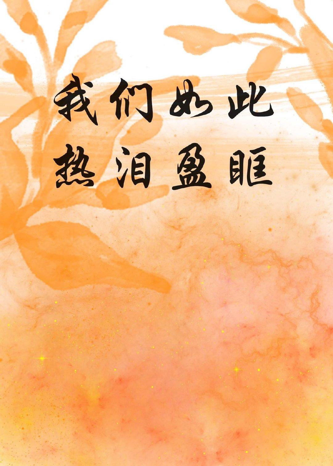 我们如此热泪盈眶
