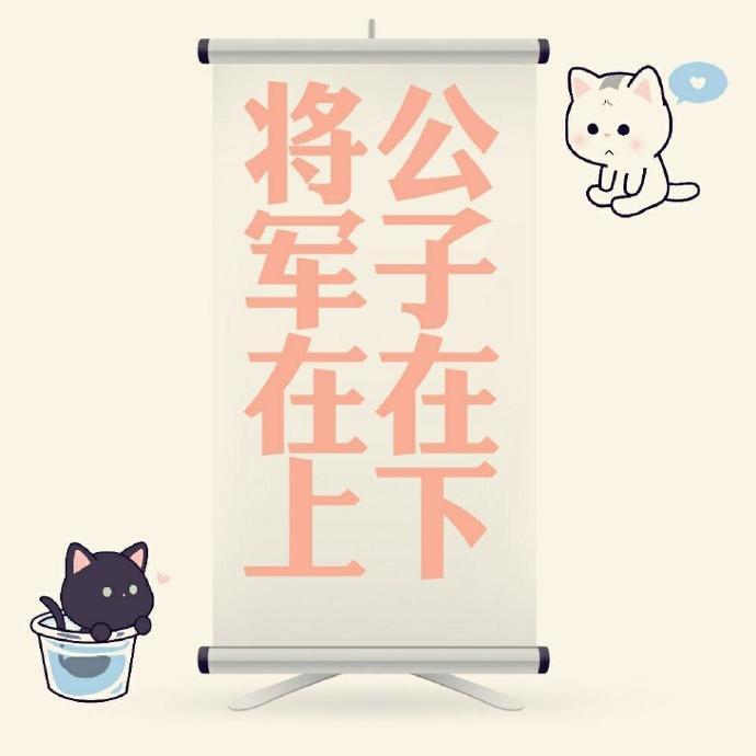 公子在下，将军在上